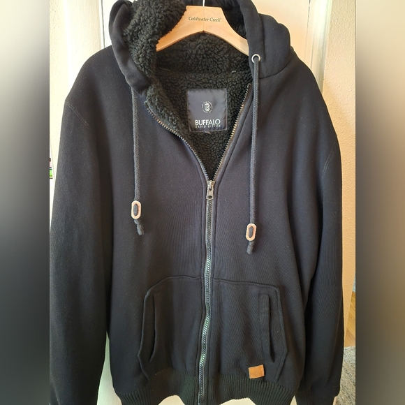 Buffalo David Bitton Other - Buffalo David Bitton Black Zip Up Sweater with Hood